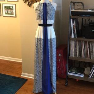 Colorblock Maxi Dress
